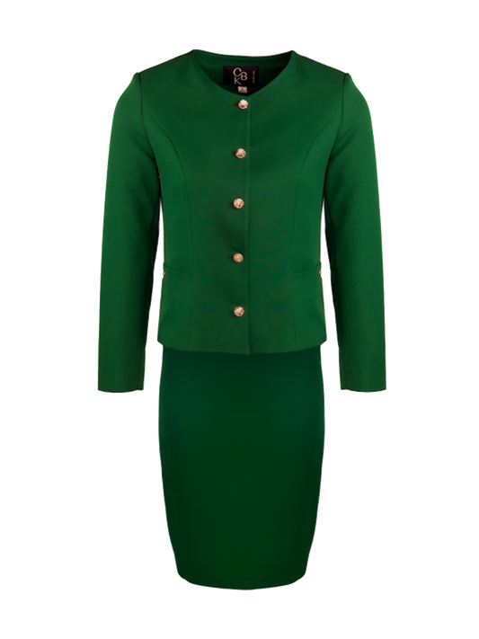 CBK Suits Nouveau Classic Suit Hunter Green