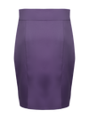 CBK Suits Jodie Satin Skirt Deep Lavender