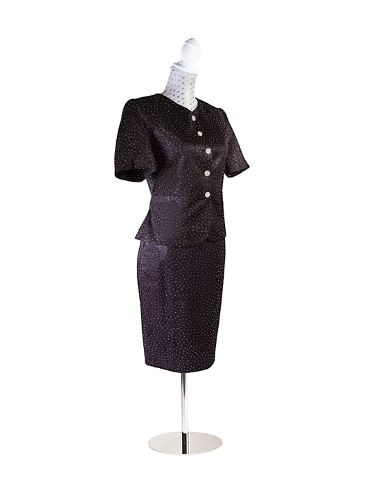 CBK Suits Bibi Suit Purple with Rhinestone
