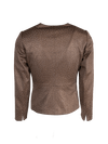 CBK Suits Icy Suit Light Brown with Rhinestone