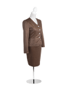 CBK Suits Icy Suit Light Brown with Rhinestone